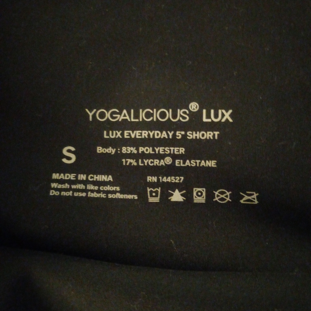 NWT (2)Pair Sz.S Women's Yogalicious Shorts - Picture 6 of 7